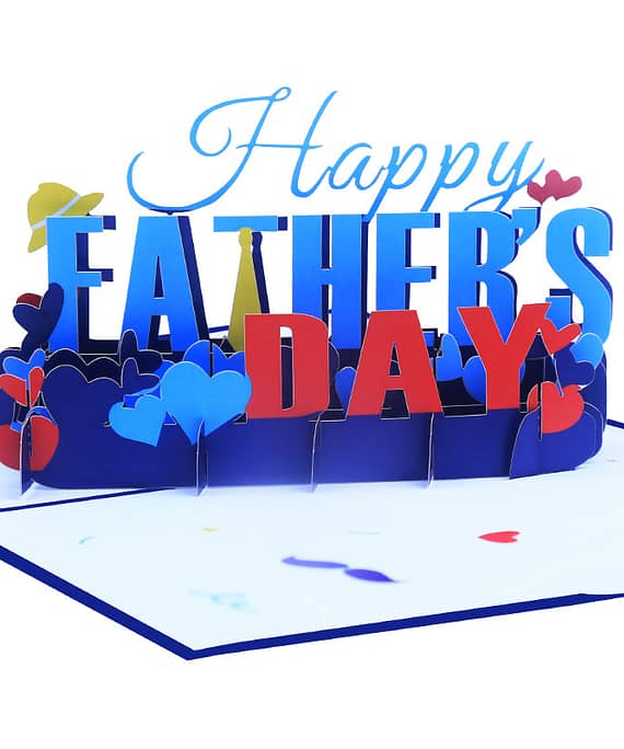 Happy Father's Day Card 3D Pop-up Card